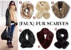 FAUX FUR Scarves Faux Fur Scarves, Fur Accessories, Bohemian Modern, Fur Stole, Fur Scarf, Scarf Hat, Fur Fashion, Faux Fur Collar