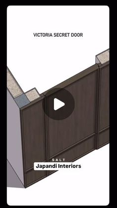 an image of a video screen showing how to use the victoria secret door for japanese interior doors