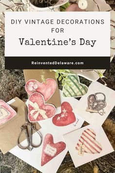 Looking for unique Valentine's Day decorations? These vintage-inspired DIY ideas are easy to create and come with clear step-by-step directions for a stunning result.