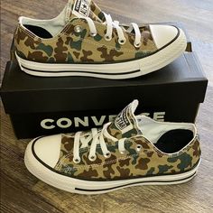 Converse Shoes For Women New Shoes With Box, No Lid 168077f Ctas Ox Check Out My Store. I Got Vans, Nike, Michael Kors And Converse Converse Shoes For Women, Converse Brown, Shoes Converse, Womens Converse, Converse Shoes, Shoes For Women, Ox, Woman Colour, Front Row