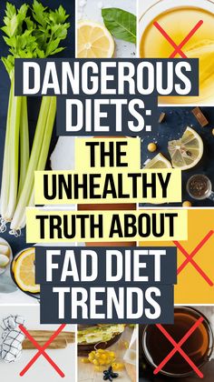 Are you considering a new diet? ⚠️ Before you dive in, learn about the hidden dangers that can harm your health! Many popular diets promise quick results, but they often come with serious risks. Discover how to make informed choices and prioritize your well-being. #DietRisks #HealthyEating #WellnessJourney