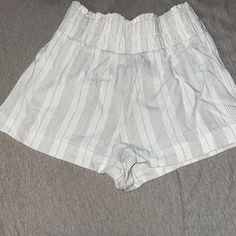 -Forever 21 White Shorts, Size Small With A Tighter Fit. -Never Worn -Nwot Forever 21 High Waist Bottoms For Vacation, Forever 21 High Waist Vacation Bottoms, Forever 21 Bottoms With Built-in Shorts For Vacation, Forever 21 High-waist Bottoms For Vacation, High Waist Forever 21 Bottoms For Vacation, Vacation Bottoms With Built-in Shorts By Forever 21, Forever 21 Summer Bottoms With Built-in Shorts, Forever 21 Stretch Bottoms With Built-in Shorts, Forever 21 Cotton Bottoms For Day Out