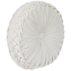 Dimensions: 16" H x 16" W x 4.81" D Shape: Circle Color: Cream Content: 100% Polyester Quantity: 1 Care: Spot Clean Only Create an inviting space to relax in with this lovely Velvet Round Pillow. This plush pillow has a circular shape with a tufted center and a folded edge, all in a soft velvety material. Pair it with patterned pillows, warm blankets, and more for a cozy spot everyone will be eager to enjoy! Patterned Pillows, Warm Decor, Shape Circle, Cozy Spot, Silhouette Cameo Machine, Diy Projects Videos, Plush Pillow, Print Coupons, Round Pillow