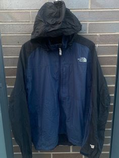 "Vintage 1990s The North Face Windbreaker Jacket - Size  XL (Length 30\", Chest 24\") - Overall great vintage condition (no holes/stains) - Message for more information Please take note of the measurements listed as these are vintage clothes and may fit different than the tag size. Follow our page for more vintage clothing drops! Connect with us on Instagram: @recurarchives" Navy Sporty Track Jacket For Outdoor, 90s Windbreaker For Outdoor Activities, 90s Style Windbreaker For Outdoor Activities, 90s Style Long Sleeve Windbreaker For Outdoor Activities, Navy Athleisure Windbreaker For Streetwear, Sporty Navy Windbreaker For Streetwear, 90s Style Long Sleeve Windbreaker For Outdoor, Sporty Color Block Track Jacket For Outdoor Activities, Sporty Color Block Windbreaker For Outdoor Activities