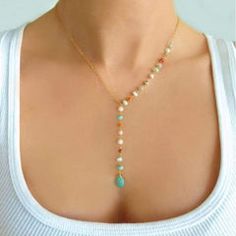 Stone Beaded Necklace, Plus Dresses, Turquoise Stone, Stone Beads, Nice Dresses, Silver Gold, Beaded Necklace, Turquoise, Stone