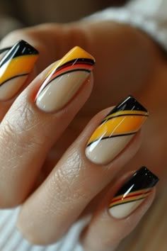 #trendynails ,#fallnails ,#beautifulnails ,#winternails ,halloweennails ,springnails ,#elegantnails christmasnails ,#trendingnails ,#nailideas ,#summernails  ,#papernails ,#pumpkinnails Festive Nail Colors, Nail Marbling, Purple Nail Art Designs, Pumpkin Spice Nails, Fingernail Ideas, Nail Party, Fancy Nail Art, Latest Nail Designs, Purple Nail Art