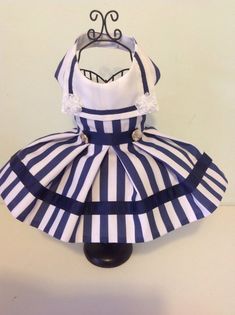 Sailor dog dresses for small breed dogs Chihuahua Dress, Small Breed Dogs, Dog Outfits, Pretty Little Dress, Small Dog Sweaters, Harness Dress, Dogs Breeds