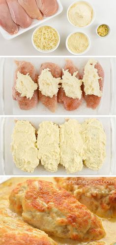 Creamy Garlic Parmesan Chicken, Million Dollar Chicken, Diner Recept, Garlic Parmesan Chicken, Parmesan Chicken, Quick And Easy Dinner, Creamy Garlic, Chicken Dishes Recipes, Garlic Parmesan