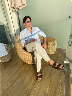 Mens Linen Outfits, Trendy Boy Outfits, Italy Outfits, Men Stylish Dress