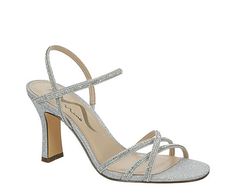 N by Nina Adalyn Women s Sandal Glossy style looks good in the Adalyn women s Sandal from N by Nina. With a glitter fabric upper featuring sparkly rhinestone accents, this hook & loop strap Shoe adds easy entry to turn heads wherever you go. The footbed soothes your foot, while the half block heel adds a Flat tering lift. Fabric upper Hook/loop strap closure Rhinestone accentsLightly Padded footbed 3 1/2 half block heel Glitter Fitted Sandals For Prom, Fitted Glitter Sandals For Prom, Glitter Prom Sandals, Glitter Fitted Open Toe Sandals, Fitted Glitter Open Toe Sandals, Glitter Sandals For Evening, Fitted Glitter Sandals For Evening, Elegant Holiday Sandals With Glitter, Elegant Holiday Glitter Sandals