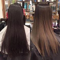 Ombre Balayage Hair, Brown Ombre Hair, Ombre Hair Blonde, Brunette Hair With Highlights, Brunette Balayage Hair, Brown Hair Balayage, Balayage Brunette, Hair Shades, Brown Blonde Hair