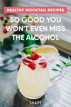 Try these mocktail recipes for a delicious drink without the hangover. You won't even miss the alcohol. #mocktails #mocktailrecipe #healthydrinks #dry Best Mocktail Recipe, Nonalcoholic Party Drinks, Easy Mocktails, Easy Mocktail Recipes