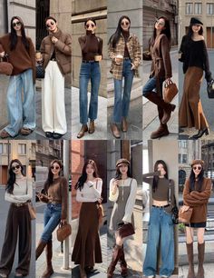 Ootd Autumn Korea, Korea Fall Fashion, Korea Fall Outfit, Fall Outfits Asian, Fall Uni Outfits, Autumn Mute Outfit, Korea Winter Outfit, First Date Outfit Fall, Korean Fall Outfits