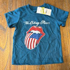 Rolling Stones Shirt Nwt 12m Rolling Stones Shirt, Rolling Stones, Kids Shirts, Shirts Tops, Kids Shop, Tops & Tees, Blue, Color