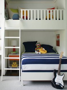 Two beds in a kids bedroom Bedroom For Kids, Kids Bedroom, To Read