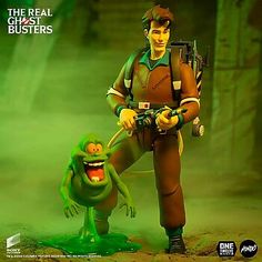 Mondo x The Real Ghostbusters figure set + poster are now available to pre-order