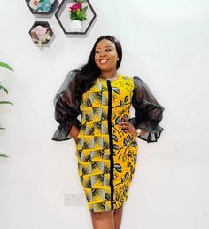 Ankara Flare Gown, Flare Gown Styles, Robes Wax, Ankara Styles For Women, Ankara Gowns