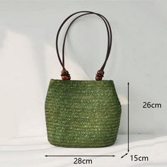 SPECIFICATIONS Round Straw Beach Bag Vintage Handmade Woven Shoulder Bag Raffia circle Rattan bags Bohemian Summer Vacation Casual Bags women bag: women casual bag type: shoulder bag bag: straw bag Style: Bohemian Shape: Casual Tote Place Of Origin: SHAN DONG Province Place Of Origin: SHAN DONG Province Pattern Type: Knitting Origin: Mainland China Occasion: Versatile Number of Handles/Straps: two Main Material: Straw Lining Material: Polyester Interior: Cell Phone Pocket Hardness: SOFT Handbags Rattan Bags, Rattan Handbags, Casual Purse, Straw Beach Bag, Straw Clutch, Bali Fashion, Bohemian Summer, Rattan Bag, Handbag Patterns