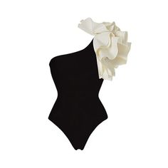 Make a bold and glamorous statement this swim season with our Exaggerated Ruffle Swimsuit in Black. Designed to accentuate your curves and exude confidence, this swimsuit is the perfect blend of fashion-forward style and poolside sophistication. This dramatic ruffle not only adds a touch of elegance and flair, but it also creates a visually stunning effect, drawing attention to your décolletage and highlighting your femininity. Flower Swimsuit, Satin Corset Dress, Plunge Mini Dress, Swim Season, Skirt Swimsuit, Exude Confidence, Ruffle Design, Black One Piece Swimsuit, Ruffle Swimsuit