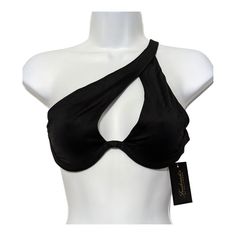 Nwt Frederick's Of Hollywood Taormina Black One-Shoulder Underwire Swimsuit Bikini Top Color: Black Size Small New With Tag. Tags: Sexy, City, Honeymoon, Bridal Shower, Date Night, Coquette, Coquette Girl, Goth, 80s, 90s, Hot As Hell, Anime, Burlesque, Clubwear, Cosplay, Fairy, Fairytale & Fantasy, Festival, Girly, Mermaid, Mob Wife, Princess, Rainbow, Rave, Special Occasion, Girl Core, Whimsy, Revolve, Free People, Retro, Vintage Style, Wedding, Bridal Party, Vegas Trip Anime Burlesque, Goth Swimwear, Goth Swimsuit, Goth 80s, Fantasy Festival, Cosplay Fairy, Underwire Swimsuit, Coquette Girl, Mob Wife