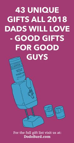 a poster with the words, gifts all love good gifts for good guys