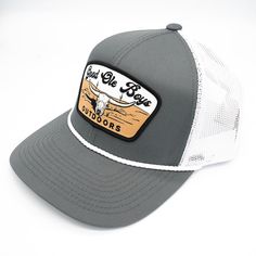 Elevate your headwear game with the Good Ole Boys Charcoal & White Adjustable Snap Back Hat. Designed with a sleek charcoal crown and contrasting white brim, this hat features a distinctive white rope accent for a touch of classic flair. The standout Good Ole Boys Cattle Skull Patch adds a rugged, eye-catching detail, making it a perfect choice for both casual outings and outdoor adventures. With its adjustable snap back closure, it offers a comfortable, unisex fit for all. Whether you’re hittin Cattle Skull, Rain Jewelry, Dune Jewelry, Skull Patch, Snap Back Hat, White Rope, Back Hat, Good Ole, Snap Back