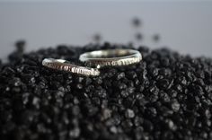 "Unisex band ring made directly from 925 silver wire The central part has been beaten, while the smooth / shiny side. It is possible to engrave the inside of the ring; the engraving has an additional cost that you can buy here ---> https://www.etsy.com/it/listing/733537126/incisione-interna-per-anelli-incisione?ref=shop_home_active_1&frs=1 Perfect as a marriage / engagement faith for men and women, or simply as a ring to wear every day. Ideal for yourself or as a gift for a loved one. --- Minimalist Handmade Stackable Rings For Anniversary, Handmade Silver Promise Rings For Couples, Handmade Silver Promise Couple Rings, Minimalist Handmade Rings For Anniversary, Hand Forged Minimalist Anniversary Rings, Handmade Modern Stackable Wedding Rings, Minimalist Hand Forged Anniversary Ring, Minimalist Handmade Engraved Promise Ring, Minimalist Handmade Wedding Rings