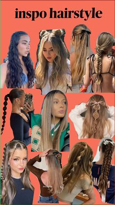 hairstyle inspo ✨🫶🏻 #hairinspo #hairstyle #inspo Cute Pumpkin Patch Hairstyles, Cute Hairstyles For Fall, Pretty Hairstyles For School, Mannequin Hair, Easy Winter Hairstyles, Attractive Hairstyles, Volleyball Hair, Bday Wishlist