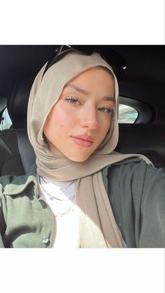 Nose Piercing Hijab, Ace Family, Selfie Inspo, Hijab Style Tutorial, Hijab Aesthetic, Head Scarf Styles, Hijab Style Casual, Hijab Styles