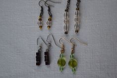 I make all of my beaded earrings by hand. They are fun and unique and will have everyone asking where you found them. They make a wonderful gift for a Birthday, holiday or just to make someone feel special. Please check out my SHOP for additional listings of beaded jewelry, magnets, brooches, blankets AND MORE (https://www.etsy.com/shop/CreationsByBronte) Colorful Czech Glass Beaded Earrings For Gift, Colorful Czech Glass Beaded Earrings As Gift, Gift Colorful Czech Glass Beaded Earrings, Czech Glass Beaded Earrings As Gift, Czech Glass Beaded Earrings For Gift, Wire Wrapped Beaded Earrings As Gift, Gift Beaded Earrings With Colorful Czech Glass, Round Beaded Earrings With Ear Wire For Gifts, Gift Crystal Earrings With Colorful Round Beads