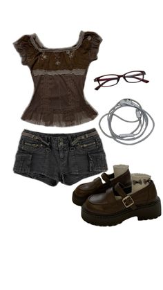 Outfit Inso, Earthy Outfits, Save Outfits, Dream Clothes, Polyvore Outfits, Outfit Inspirationen, Aesthetic Clothes