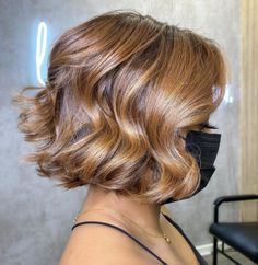 Caramel Brown Bob for Black Women Bob For Black Women, Bob Hairstyles For Black Women, Black Women Hair Color, Bob Weave, Brown Bob, Curled Bob, Hair Adviser, Bright Blonde, Hair Color For Women