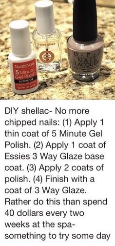 Nails Shellac, No Chip Nails, Gel Nails Diy, Hair Skin Nails, Health And Beauty Tips, All Things Beauty, Diy Beauty