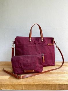 Overnight Travel Bag, Bag Names, Claret Red, Purple Bag, Sailing Outfit, Overnight Bags, Weekender Tote Bag, Waxed Canvas, Weekender Tote