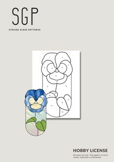 a book with an image of a flower and the words, scp on it