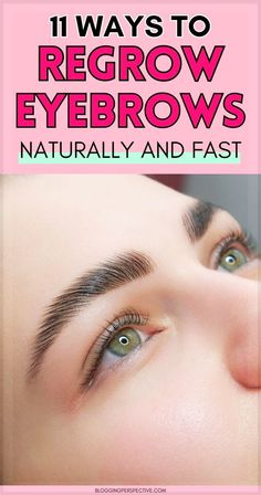 If you're impatient to get thicker brows, our 11 easy remedies will show you how to grow eyebrows faster and thicker. These techniques are proven to stimulate eyebrow growth effectively, helping you regain lush, full brows without the wait. Visit our website for detailed steps and more info on how to achieve perfect eyebrows effortlessly. Brow Hacks, Eyebrow Tips, How To Make Eyebrows, Grow Eyebrows