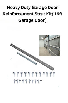 garage door repair kit with screws and bolts