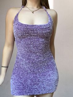 Best for a size medium  Such soft material! Somewhat adjustable top portion, see last photo laces up in the back for adjustable fit  Mini dress keep in mind it may be short if you're a tall person! Velvet Crochet Projects, Crochet Short Dresses, Crochet Queen, Velvet Crochet, Crocheted Clothes, Crochet Sweater Design, Crochet Top Outfit, Black Crochet Dress, Quick Crochet Patterns