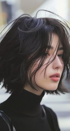 Short Brown Hair Oval Face, College Haircuts, Short Trendy Haircuts For Women, Grunge Cut, Layered Bob Haircut, Stephanie Sanzo, Layered Shag, Hairstyles Female, Layered Bob Short