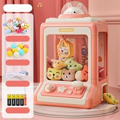 an electronic toy with lots of stuffed animals in it