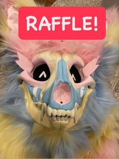 enter this raffle for a CHANCE to win this skulldog for only $9.50! when you purchase, you are not buying the mask. instead, you are purchasing a raffle ticket for a chance to win this mask. the winner will be chosen on february 15th. feel free to message me with any questions! Cat Fursona, Christmas Crafts Ideas, Dino Masks, Skull Dog, Fur Suits, Alice Book, Dragon Puppet, Raffle Ticket, Costume Masks