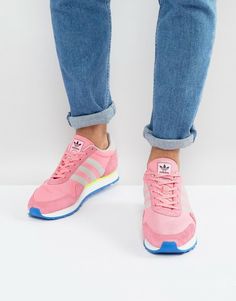 Superstars Shoes, Pink Adidas, Sporty Outfits, Sneaker Head, Tennis Shoes, Cute Shoes, Adidas Shoes, New Shoes, Adidas Originals