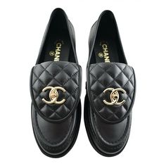 Chanel Rev Black Quilted Flap Turnlock Cc Logo Mule Slip On Flat Loafer 36 ********** Chanel ********** Brand: Chanel Size: 36 (Know Your Chanel Size) Name: Loafers Color: Black Style: Slip On Style#: G36646 X01000 94305 Material: Lambskin Cc Gold Metal Turnlock Logo Black Lambskin Leather Material Quilted Flap Front Tongue Slip On Loafers Style Brand New In Box, Comes With Original Box And Dust Bag 100% Authentic Or Your Money Back Great Gift I Ship Worldwide Any Other Questions Just Ask, I Wil Chanel Price, Chanel Loafers, Chanel Flats, Chanel Brand, Slip On Loafers, Loafers Style, Logo Black, Black Quilt, Cc Logo