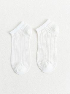 Socks, Summer Simple Breathable Socks Lightweight Comfortable White Socks, Comfortable Lightweight White Socks, Lightweight White Socks, Casual Lightweight White Socks, Casual White Lightweight Socks, White Non-slip Socks For Summer, White Stretch Non-slip Socks, White Casual Summer Hosiery, White Casual Hosiery For Summer