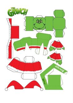 the grin paper doll is cut out and ready to be made