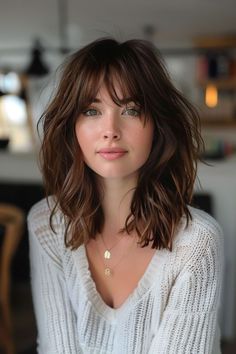 #FallHairTrends2024 #FallHairTrends #FallHairTrends2024Brunette #FallHairTrends2024Blonde #FallHairTrends2024Short #FallHairTrends2024Curly #FallHairTrends2024Braids #FallHairTrends2024Cuts #FallHairTrends2024Red #FallHairTrends2024Color #FallHairTrends2023Bangs #FallHairTrendsBrunette #Fall2024HairTrendsAsian #BlondeAndRedHighlightsOnBrownHairFallColorTrends #2023FallHairTrendsAsian #BlondeAndRedHighlightsOnBrownHairFallColorTrendsShort #Fall2024HairTrendsAuburn #HairAccessoryTrends2023Fall Messy Bangs Medium Hair, Medium Hair And Bangs, Medium Length Haircut With Layers Wavy, Chic Hairstyles Medium, Medium Haircut With Bangs, Women Hair Styles, Brunette Lob, 2024 Hair Trends, Rambut Brunette