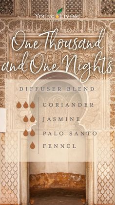 One Thousand And One Nights, Thousand And One Nights, Perfume Recipes