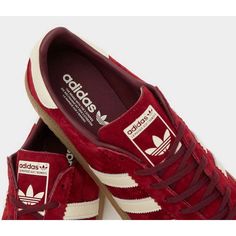 As ‘old school’ as they come, these issues of the Adidas Bermuda trainers in red and purple really do catch the eye. Selling fast too. 70s Shoes Sneakers, Red Adidas Shoes, Adidas Bermuda, 80s Glam Rock, 70s Shoes, Red Trainers, Red And Purple, Red Adidas, Glam Rock