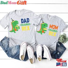 Family Saurus Matching Birthday Shirt Classic Unisex Check more at https://dadmomgift.com/product/family-saurus-matching-birthday-shirt-classic-unisex/ Toddler Baseball Shirt, Cow Print Birthday, Girls Farm Birthday, Birthday Family Shirts, Matching Birthday Shirts, Farm Theme Birthday, Country Birthday, Dinosaur Themed Birthday Party, Dino Birthday Party