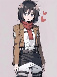 Aot Characters Fanart, Mikasa Tattoo Design, Mikasa Fanart Cute, Aot Mikasa Fanart, Mikasa Sketch, Mikasa Drawing, Mikasa Ackerman Fanart, Mikasa Fanart, Aot Mikasa